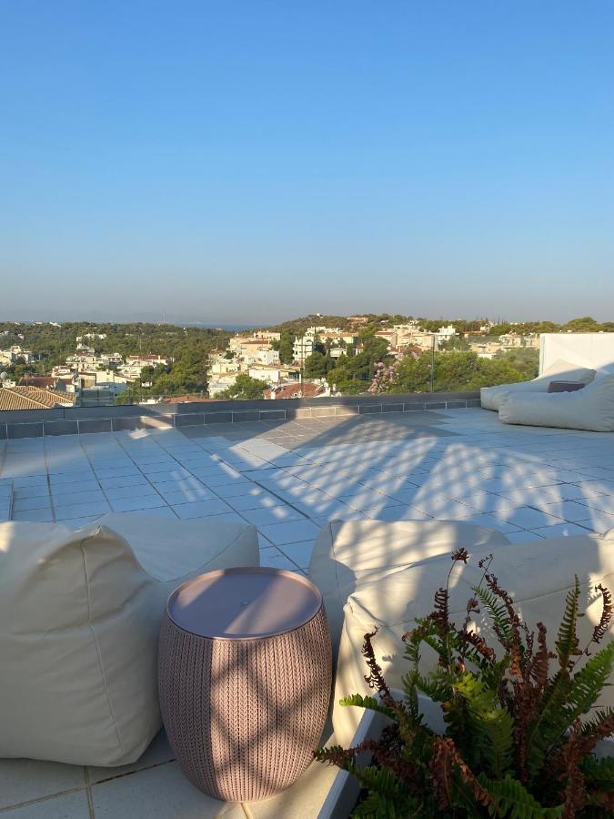 Villasonboard Vouliagmeni Penthouse Veranda Sea-View & Beach Athene Buitenkant foto