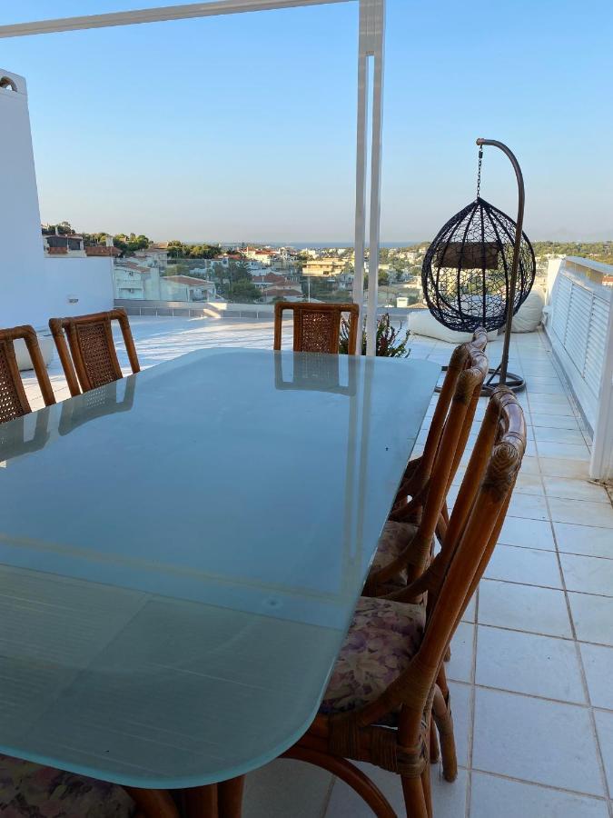 Villasonboard Vouliagmeni Penthouse Veranda Sea-View & Beach Athene Buitenkant foto