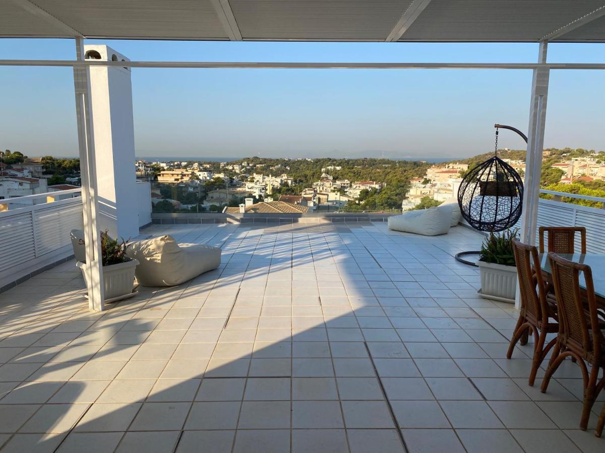 Villasonboard Vouliagmeni Penthouse Veranda Sea-View & Beach Athene Buitenkant foto